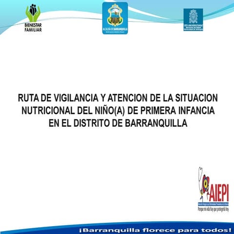 Ruta Vigilancia y Atención Desnutrición