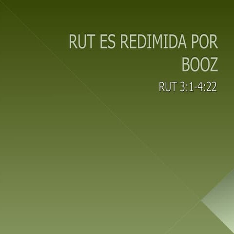 Ruth (Personaje Bíblico) | PPTX