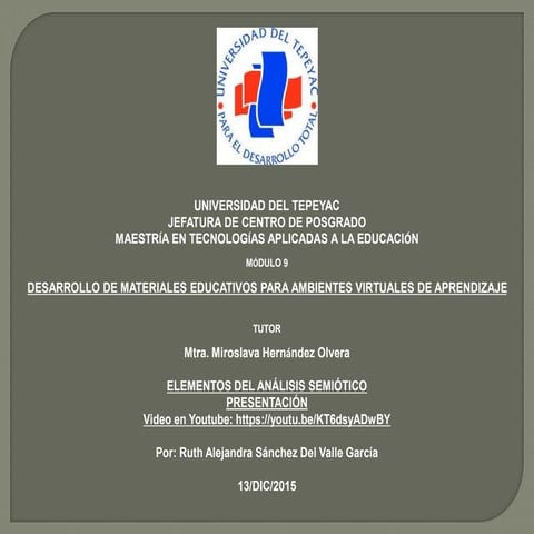 ANÁLISIS SEMIÓTICO