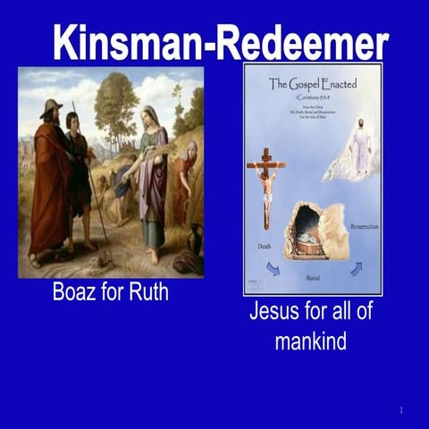 Ruth 2c    Kinsman-Redeemer