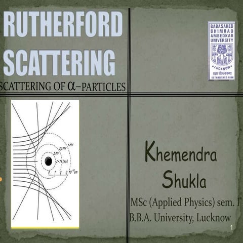 Rutherford scattering show
