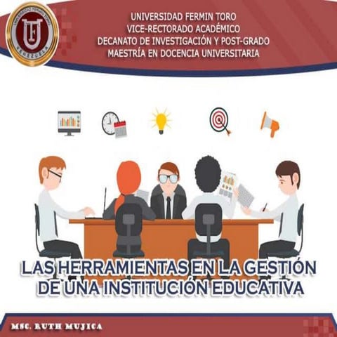 APLICACIONES DE LAS HERRAMIENTAS EN LA GESTIÓN DE UNA INSTITUCIÓN EDUCATIVA