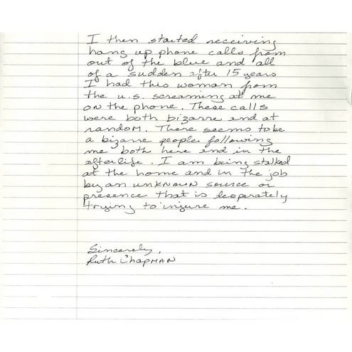 Ruths strokes under meyers bush genvoese