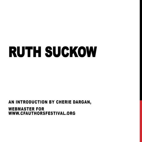 Ruth Suckow Intro ppt c dargan