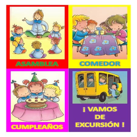 HORARIO EDUCACIÓN INFANTIL