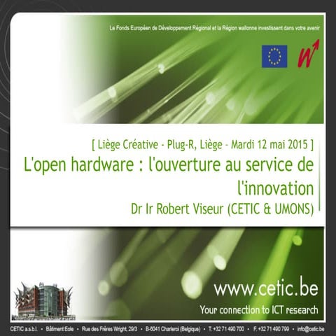L'open hardware : l'ouverture au service de l'innovation