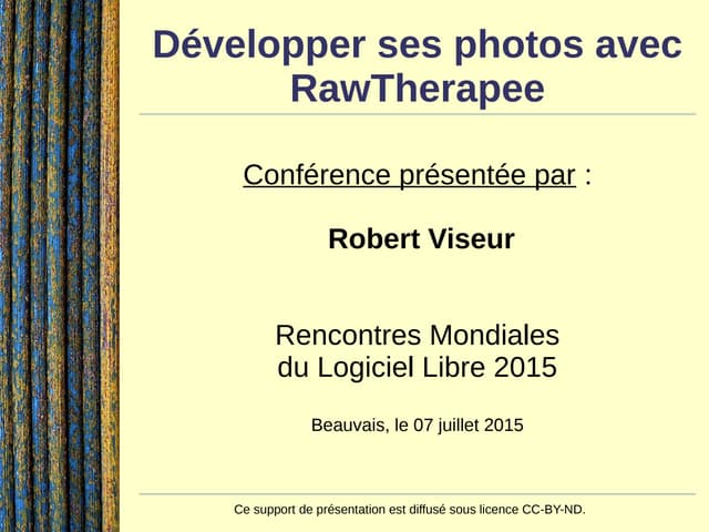 Développer ses photos avec RawTherapee