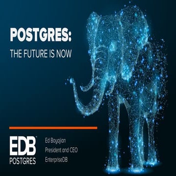 Postgres Takes Charge Around the World