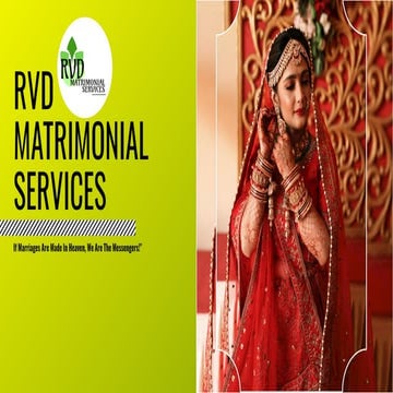 Rvd matrimonial services | PDF