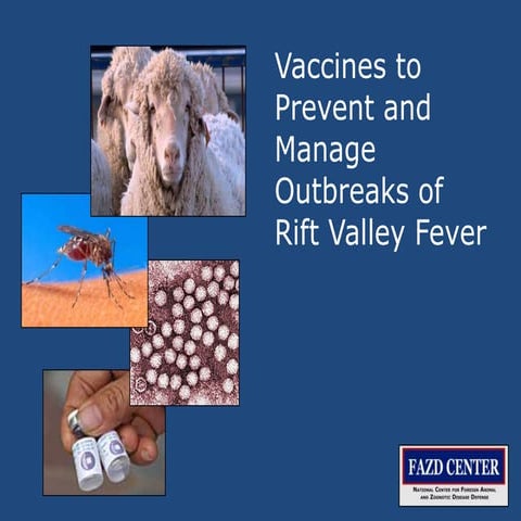 Candidate Vaccines to Manage Rift Valley Fever