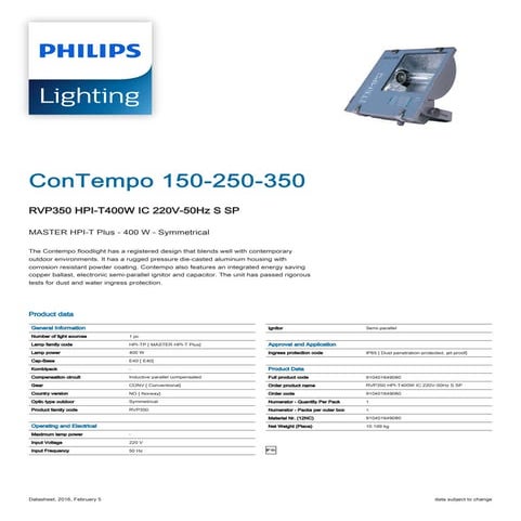 Lampu Tembak/ Sorot 400W