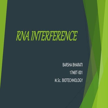 RNA Interference