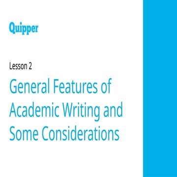 RW 11_12_Unit 14_Lesson 2_General Features of Academic Writing and Some Consi...