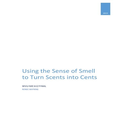 Observation by smell | PDF