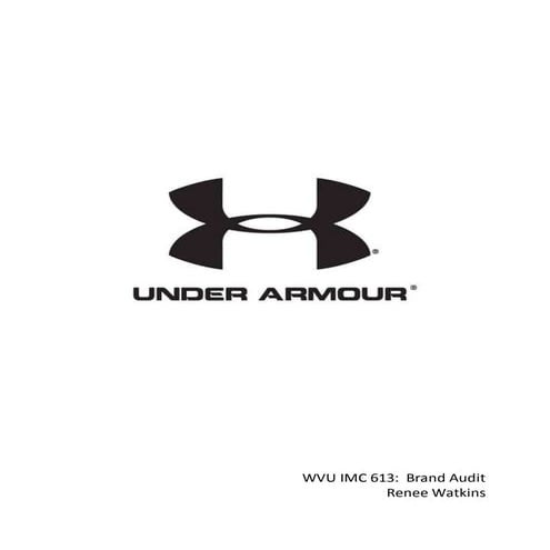 Under Armour Brand Audit