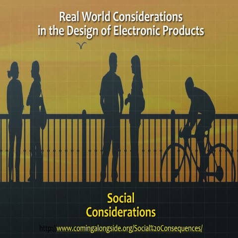 Social Considerations in Engineering Design