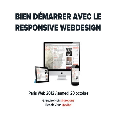 Bien Démarrer avec le Responsive Web Design