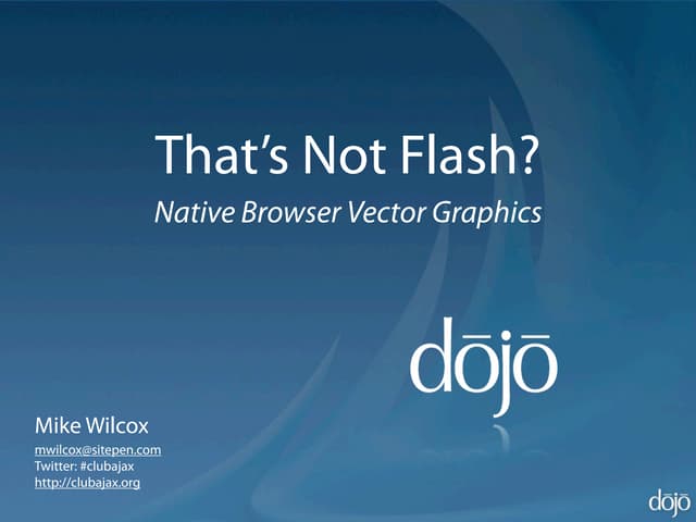 Thats Not Flash?