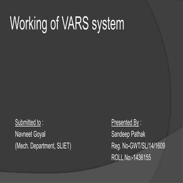 Rwfrigeration working principle