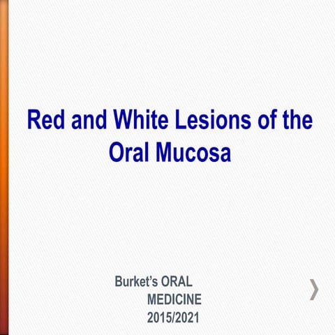 Red and white lesion potentialy malignant.pptx