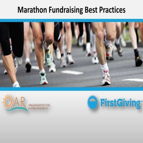 Marathon Fundraising Best Practices