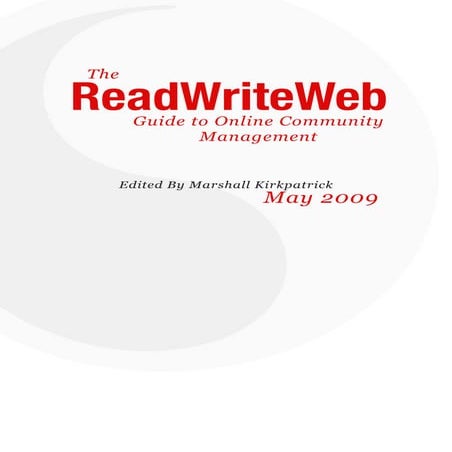 Rww Community Report