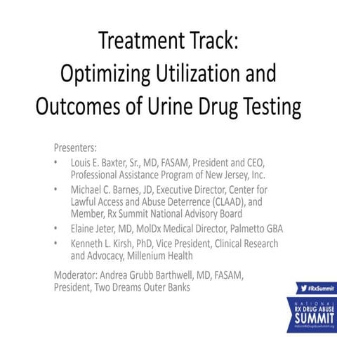 Urine Toxicology Testing | PPT