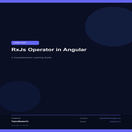 Mastering RxJS Operators in Angular: A Comprehensive Developer's Guide ...