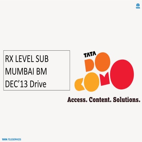 Rx level sub mumbai bm decæ13 drive without site name