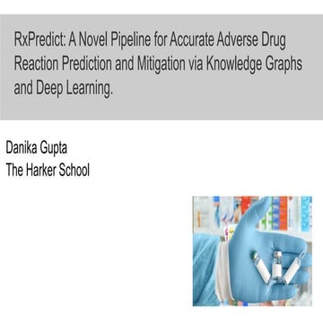 Machine Learning Models for Adverse Event Prediction | PDF