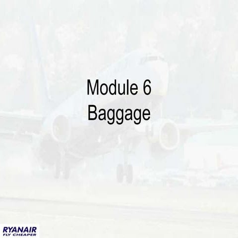 Modul 6 - Baggage