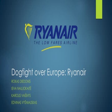 Ryanair ppt final