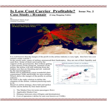Is Low Cost Carrier Profitable -Ryan article - Issue No. 2