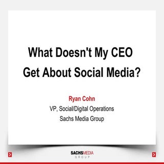 What Does My CEO Not Get About Soci...