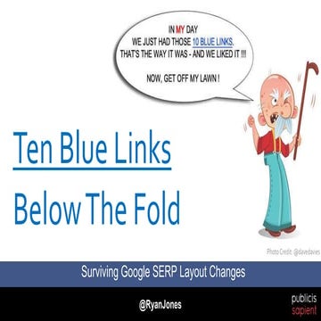 10 Blue Links Below The Fold