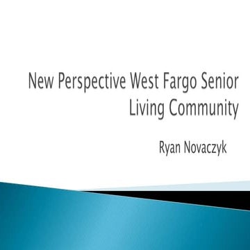 Ryan Novaczyk, President & cfo at New perspective senior living