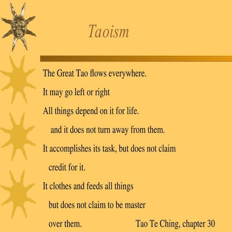 Ryan Taoism Education And Creative Ppt