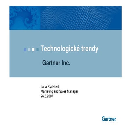 Technologické trendy v broadbandu