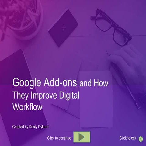 Google Add-ons Lesson