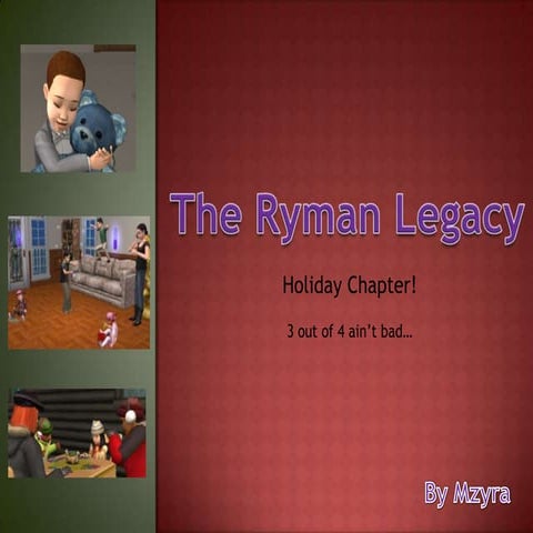 Ryman Legacy Holiday Chapter