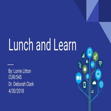 Lunch and Learn