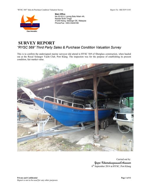 “Rysc 569” third party sales & purchase condition valuation survey 06.09.2014