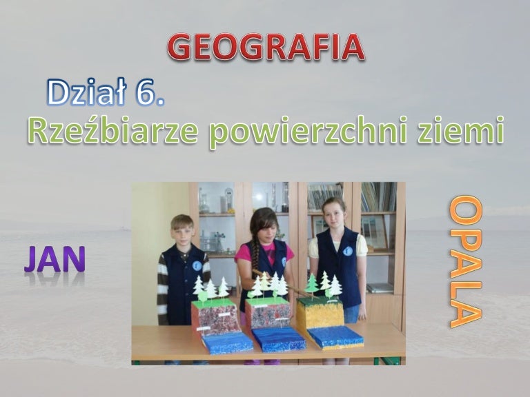 Rzeźbiarze powierzchni ziemi