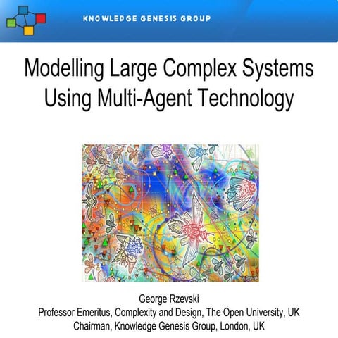 Rzevsky  agent models of large systems