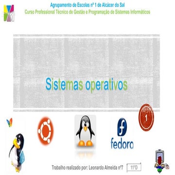 A evolução dos Sistemas Operativos, desde os sistemas operativos Consola até ...