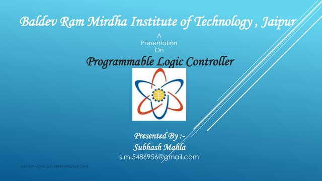 PLC (Programmable Logic Controller) S.M.54
