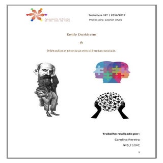 Trabalho de sociologia