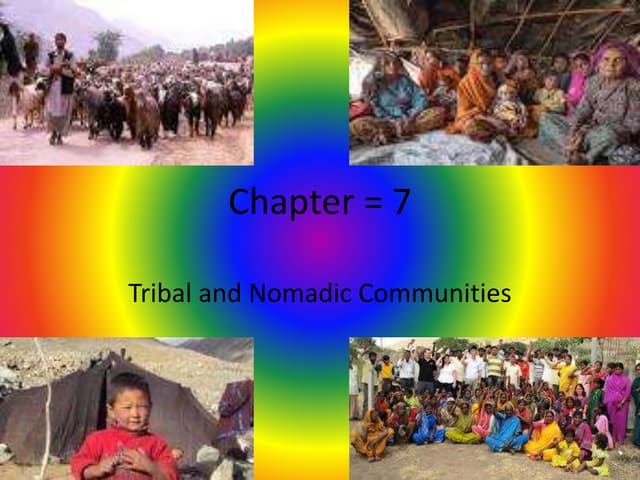 Tribes, Nomads and settled communities in INDIA | DOCX