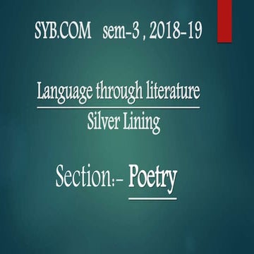S.Y.B.Com LTL-Sem3.Poem.aap