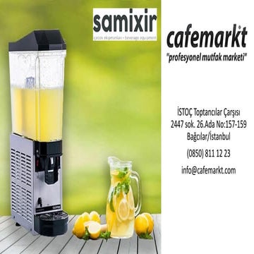 Samixir İçecek Ekipmanları